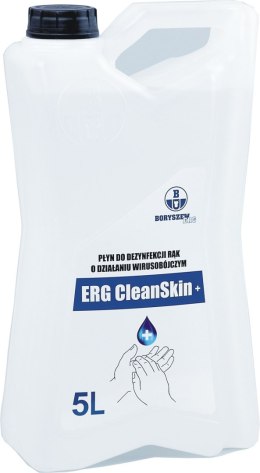 Płyn do dezynfekcji rąk i powierzchni 5L ERG CleanSkin+ alkohol BORYSZEW (nakrętka)