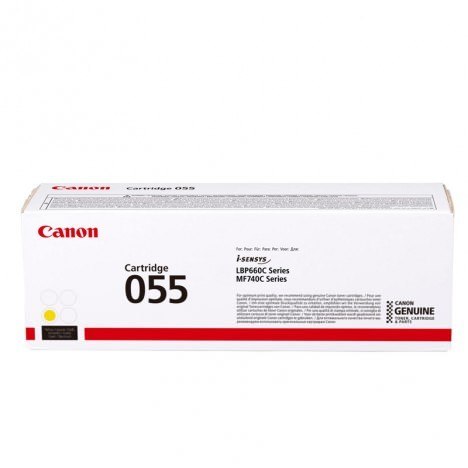 Toner CANON CRG055Y (3013C002) żółty 2100 str