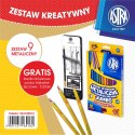 Zestaw z kredkami - metaliczny ASTRA, 334120012