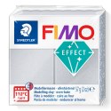 Kostka FIMO effect 57g, jasnosrebrny perłowy, masa termoutwardzalna, Staedtler S 8020-817