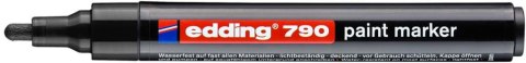 Marker EDDING 790 czarny 2-4mm