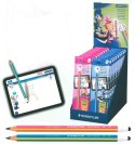 Ołówek NORIS stylus HB tr.róż. SB 119202BKL z rysikiem do tabletów (X)