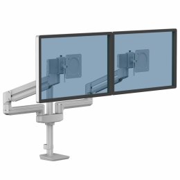 Ramię na 2 monitory TALLO Modular 2FMS (srebrne), FELLOWES, 8613901