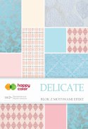 Blok effect DELICATE 20x29cm 170-220g/m2 10 ark. 5 mot. HAPPY COLOR 7717 2029-DE