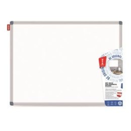 Tablica suchościeralna magnetyczna 180x100cm biała, rama aluminiowa Classic, MEMOBE MTM180100.02.02.51