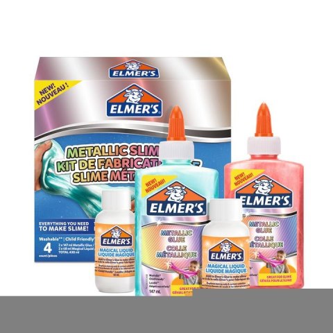 Zestaw do robienia slime ELMERS METTALIC SLIME, 2109483