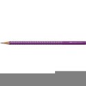 Ołówek SPARKLE B fioletowy z kryształkami FC118315 FABER-CASTELL