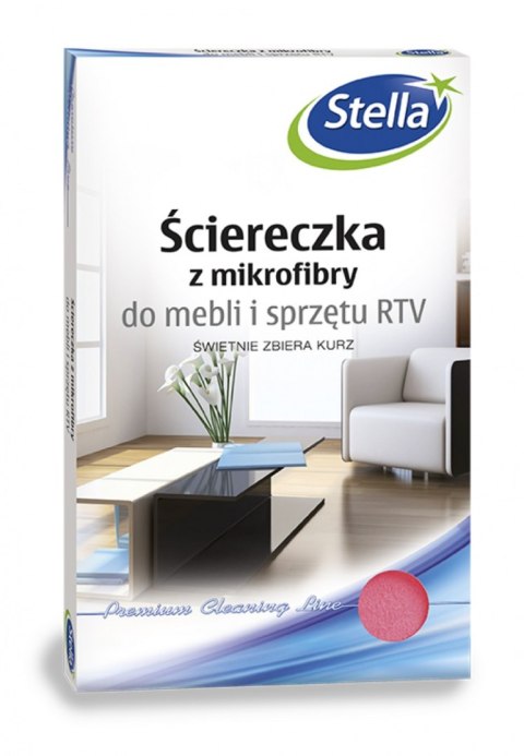 Ściereczka z mikrofibry do mebli i sprzętu RTV J&J PS5727/12 NOWA (X)