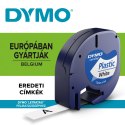 Taśma DYMO 12mm/4m - plastikowa, biała S0721660