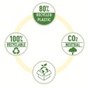 Teczka kopertowa Recycle A4 PP, czarna Leitz, 46780095