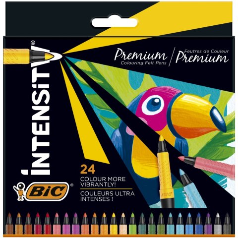 Flamastry BIC Intensity Premium 24szt, 977892