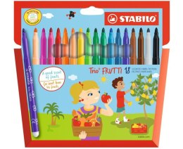 Flamastry STABILO TRIO FRUTTI 18kol. STABILO 290/18-01