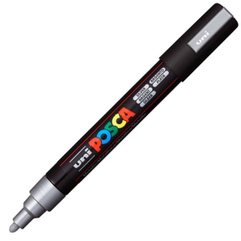 Marker PC-5M srebrny POSCA UNI 138447