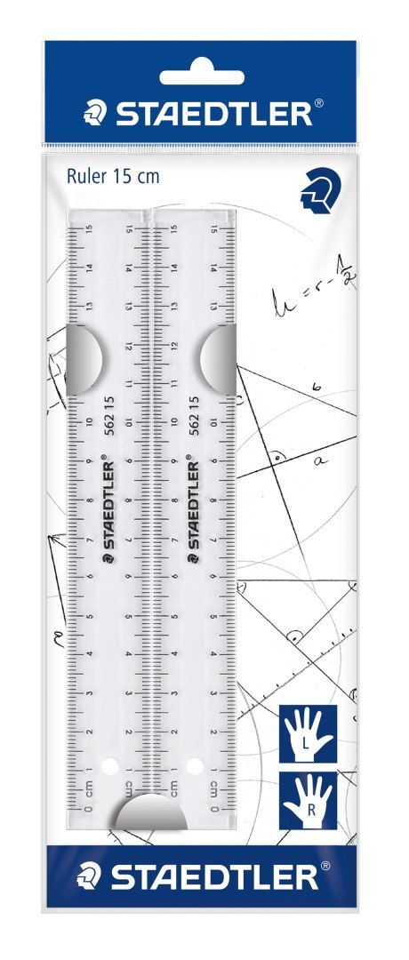 Zestaw 2 linijek, 15 cm, Staedtler S 562 152 PB