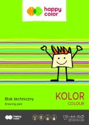 Blok techniczny kolor 170g A4 HAPPY COLOR 3550 2030-09