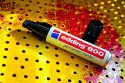 Marker E-800 EDDING czerwony końcówka ścięta 12 mm