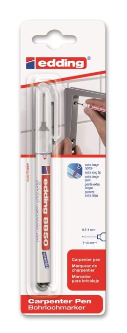 Marker z długą końcówką 8850 EDDING 0,7-1mm czarny