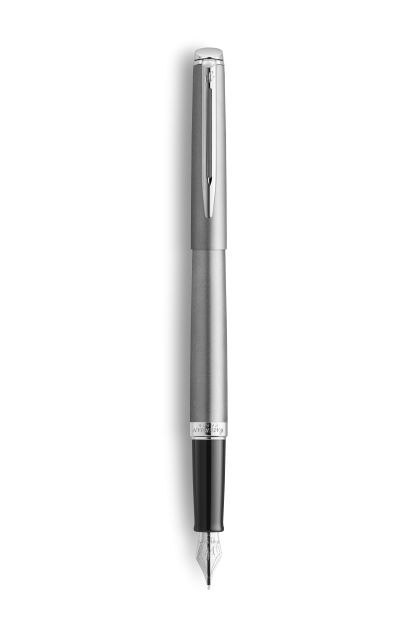 Pióro wieczne (F) HEMISPHERE ESSENTIAL METALICZNY STALOWY CT WATERMAN 2146570, giftbox