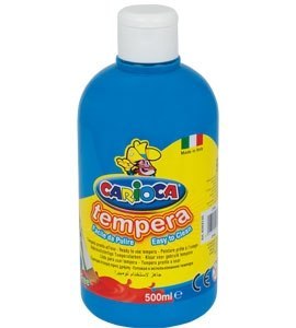 Farba tempera 500 ml, niebieska jasna CARIOCA 170-2360