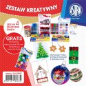 Zestaw kreatywny nr 4 - magiczne święta - ozdobne pudełko ASTRA, 334120007