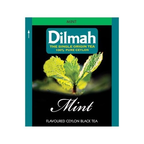 Herbata DILMAH PURE CEYLON MINT TEA czarna (25 saszetek) 2g