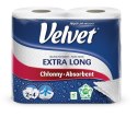 Ręcznik Velvet Extra Long Biały 2 rolki