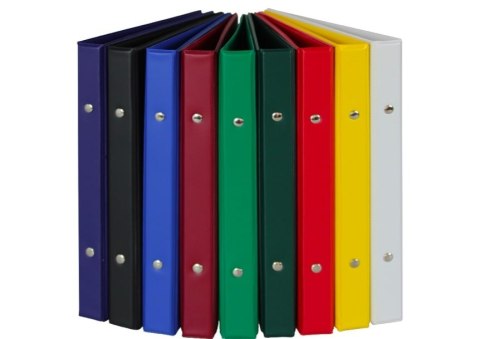 Segregator wąski A4 2R 2cm c.zielony z kiszen ią na grzbiecie BIURFOL OZ23