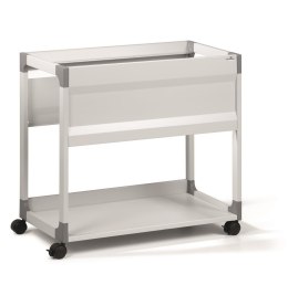 Wózek na teczki zaw. SYSTEM FILE TROLLEY 90 A 4 S Szary 378410 DURABLE