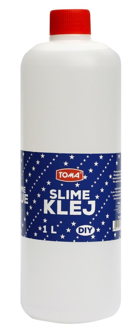 Klej SLIME w płynie 1000ml transparentny, przezroczysty TO-482 Toma