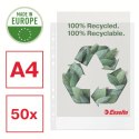 Koszulka groszkowa Recycled Premium PP 70 mic. A4 Maxi , 100 szt. Esselte 627494