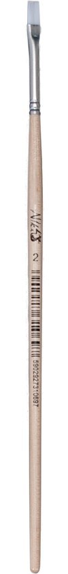 Pędzle nylonowe płaskie PED-006802 nr. 2 NIKI4 KOH I NOOR