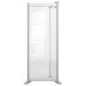 Przedłużająca przegroda na biurko Premium Plus wykonana z Plexi 400x1000mm 1915499