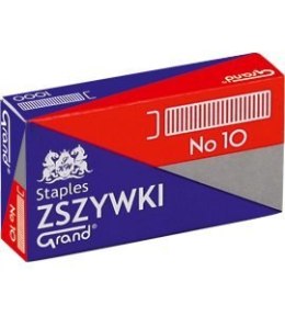 Zszywki nr 10 GRAND 10 paczek x 1000sztuk 110-1389