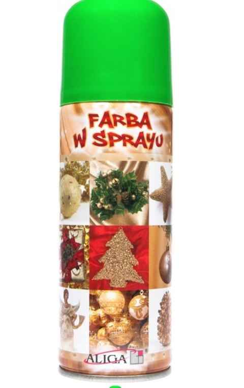 Farba w sprayu FS-100 zielona ALIGA (X)