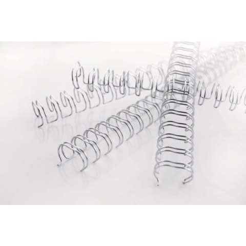 Grzbiety drutowe GBC WireBind A4, 8 mm, czarne , 250 szt., RE810510