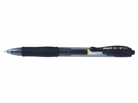 Pióro żelowe G2 (20 szt.) czarny PILOT PIBLG2-B-BOX-20