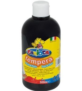 Farba tempera 500 ml, czarna CARIOCA 170-2358 (X)