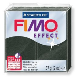 Kostka FIMO effect 57g, czarny perłowy, masa termoutwardzalna, Staedtler S 8020-907