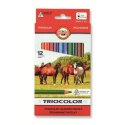Kredki TRIOCOLOR 3142 12kolorowe $ KOH-I-NOOR