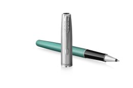 Pióro kulkowe SAND BLASTED METAL GREEN PARKER 2169364, giftbox