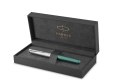 Pióro kulkowe SAND BLASTED METAL GREEN PARKER 2169364, giftbox