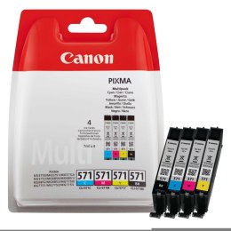 Tusz CANON CLI-571(CLI571/0386C005) CMYK 4*7ml Multipack