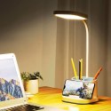 Lampka biurkowa, akumulator, led PLATINET 4W biała, przybornik na długopisy, ładowarka, PEN HOLDER PDL008