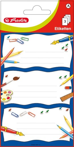 Naklejki szkolne (3) PRZYBORY 830232 Herlitz
