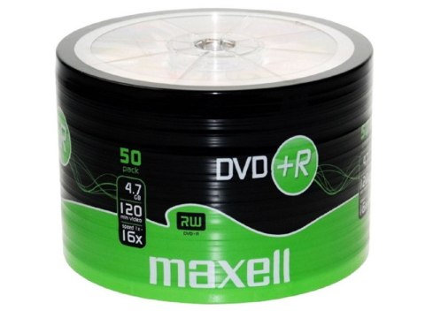 Płyta MAXELL DVD+R 4.7GB 16x (50szt) SPINDEL, bulk 275736