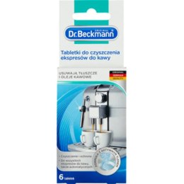 Dr. Beckmann tabletki czyszczące ekspresy do kawy 6 szt.