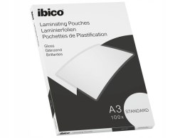 Folia do laminacji IBICO A3 125mic przezroczysta, 100 szt., STANDARD 627313