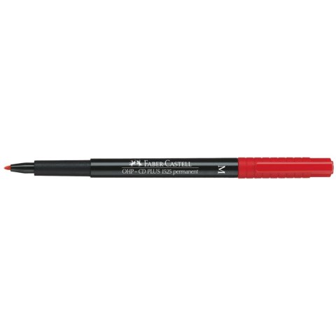 Foliopis z gumką OHP MULTIMARK M 1.0 czerwony 152521 FABER-CASTELL