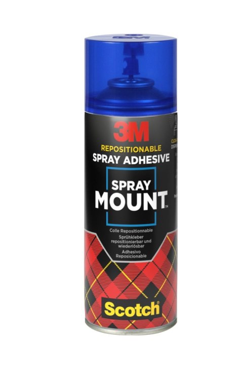 Klej w sprayu 3M SCOTCH Spraymount (UK7874/11), uniwersalny, 400ml