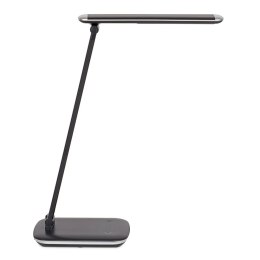Lampa biurkowa LED MAUL Jazzy, kolor czarny, możliwość regulacji światła, USB 82018/90 ML